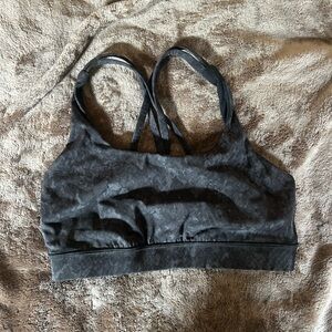 lululemon athletica Charcoal Sports Bra
